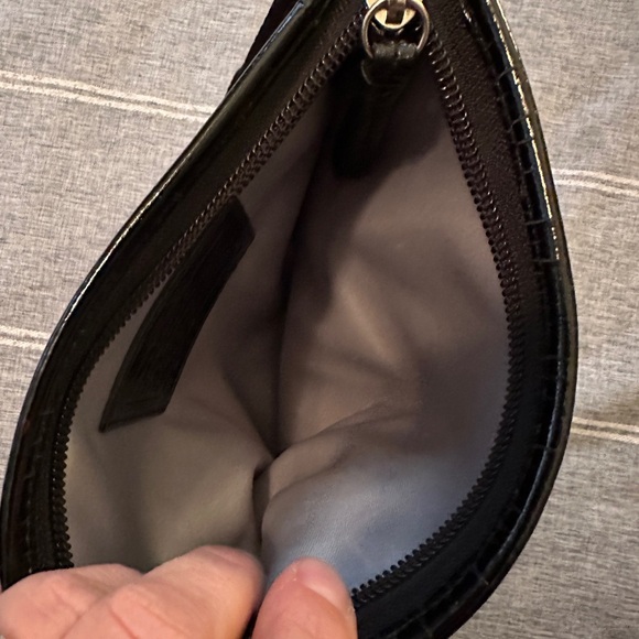 Coach Purple and Black Patterned Crossbody Bag - Picture 3 of 3